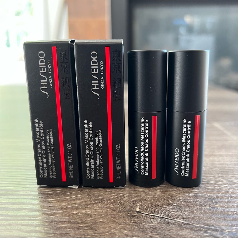 Shiseido ControlChaos MascaraInk In 01 Black Pulse 8ml